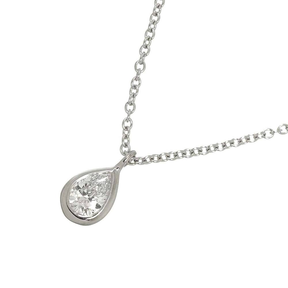 Tiffany & Co. By The Yard Shaped Diamond Necklace, 40cm, Platinum (Pt)